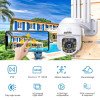 AMTIFO Smart PTZ WiFi Security Camera 1080P with Night Vision and Two Way Audio view