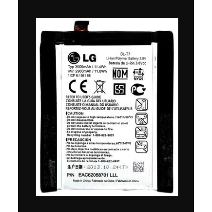BL-T16 Internal Battery For LG G Flex 2 H950 LS996 H959  3000mAh – Black