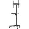 BONTEC Mobile TV Stand on Wheels for 23-55 inch Plasma/LCD/LED TVs view