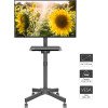BONTEC Mobile TV Stand on Wheels for 23-55 inch Plasma/LCD/LED TVs view