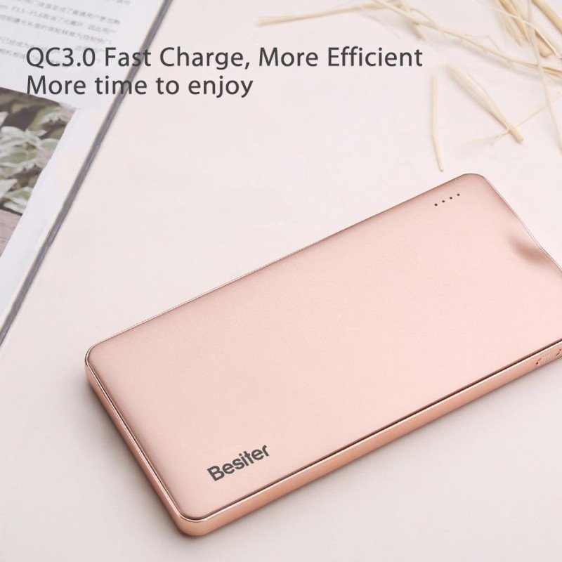 Besiter 10000mAh Qualcomm Fast Charging Power Bank view 1