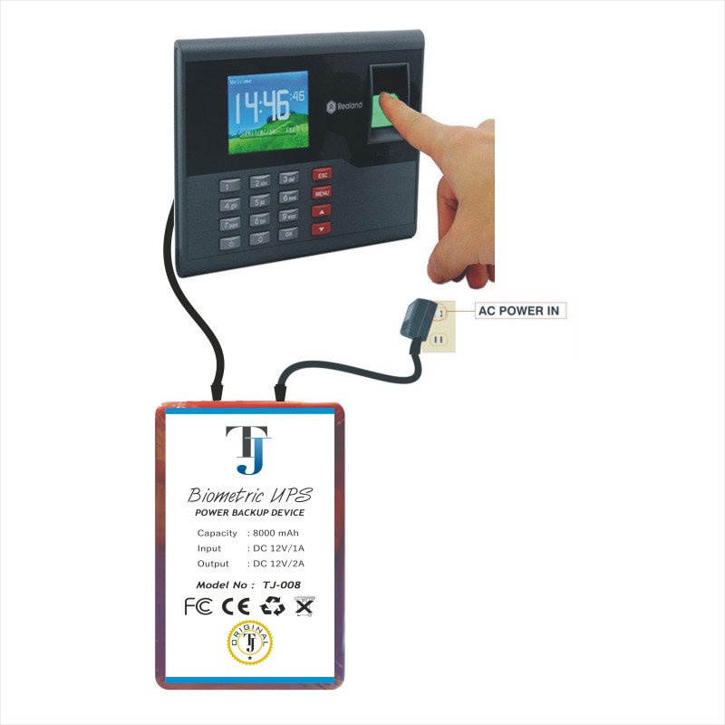 Bio Metric UPS 'Battery Backup for Attendance Machine' view 1