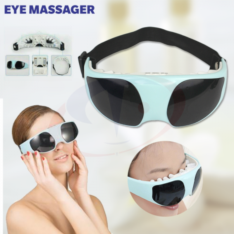 Blueidea Eye Massager Vibration Relax Relief Massager Eliminates Eyestrain view 1