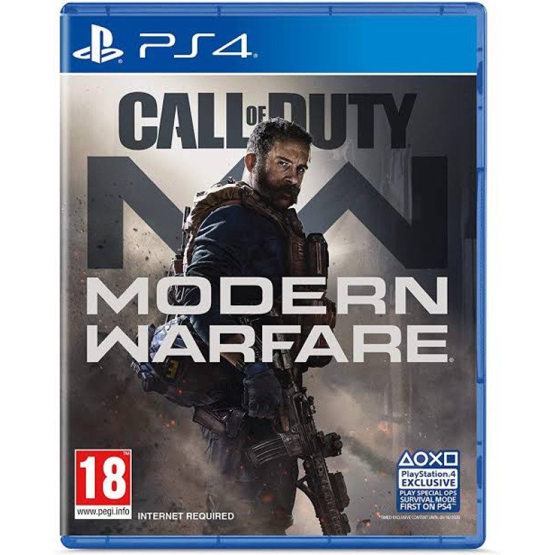 CALL OF DUTY MODERN WARFARE PS4 Game Region 2 view 1