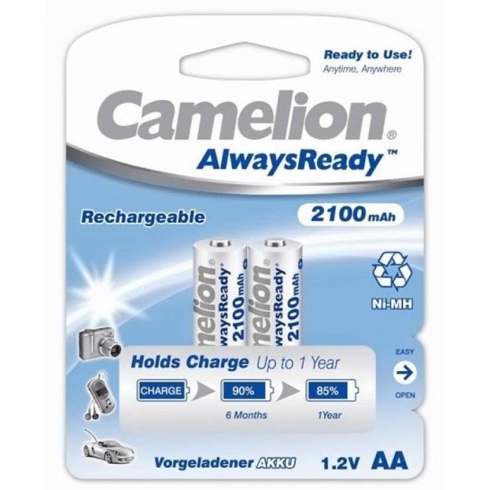 Camelion AA 2100mAh Rechargeable Battery (Pack of 2)
