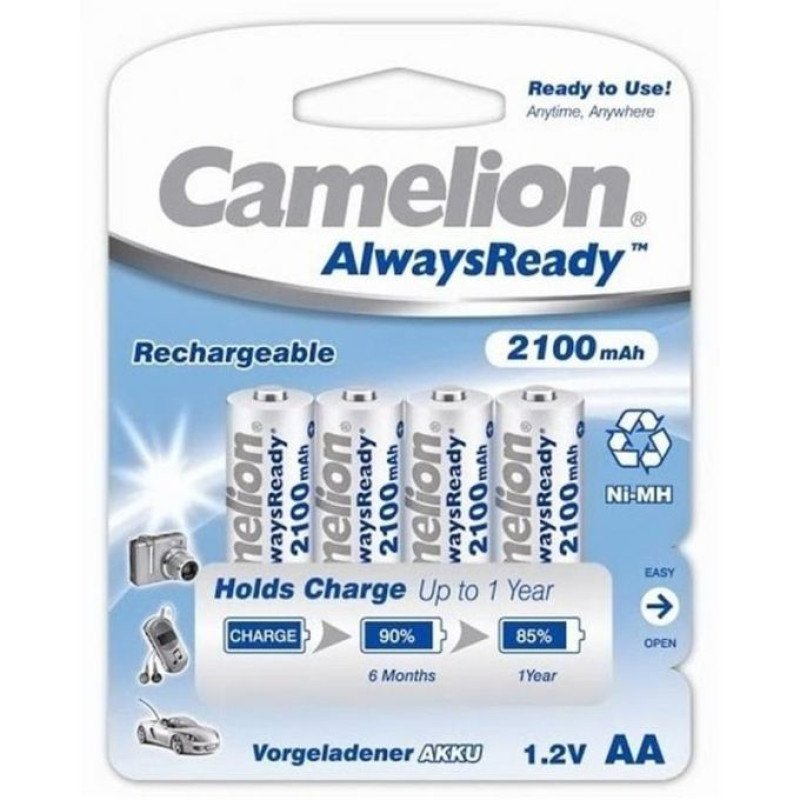 Camelion AA 2100mAh Rechargeable Battery (Pack of 4) view 1