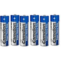 Camelion AA Super Heavy Duty Blue (Pack of 6)