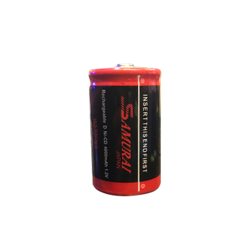 D-Size Rechargeable Cell Samurai Japan
