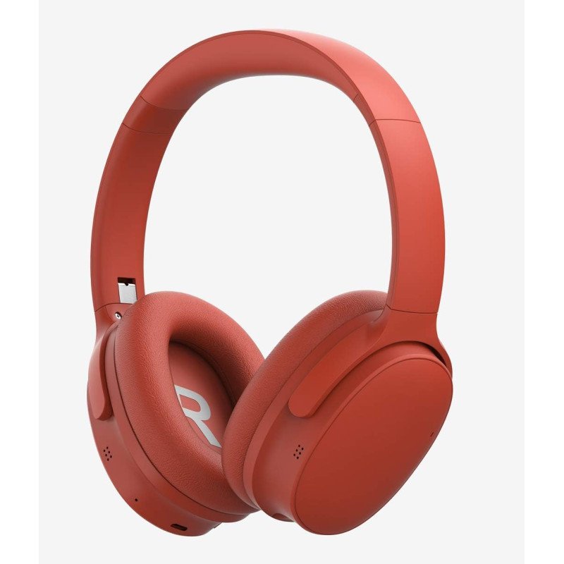 Dyplay Urban Traveller ANC Bluetooth Headphone With Mic - 12 Hour Play Time - Red view 1