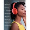 Dyplay Urban Traveller ANC Bluetooth Headphone With Mic - 12 Hour Play Time - Red view
