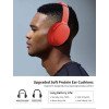 Dyplay Urban Traveller ANC Bluetooth Headphone With Mic - 12 Hour Play Time - Red view
