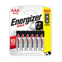Energizer 4+2 AAA Alkaline Batteries
