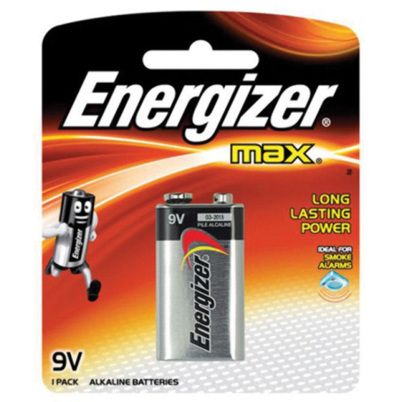 Energizer 9V Alkaline Battery