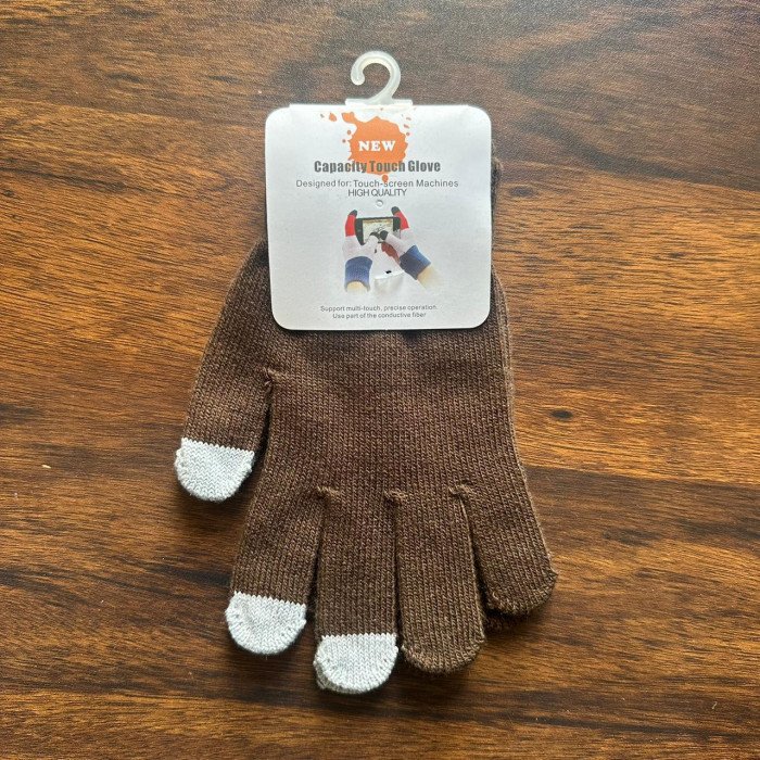 Gloves With Touch Screen Cloth Pair (Adult)