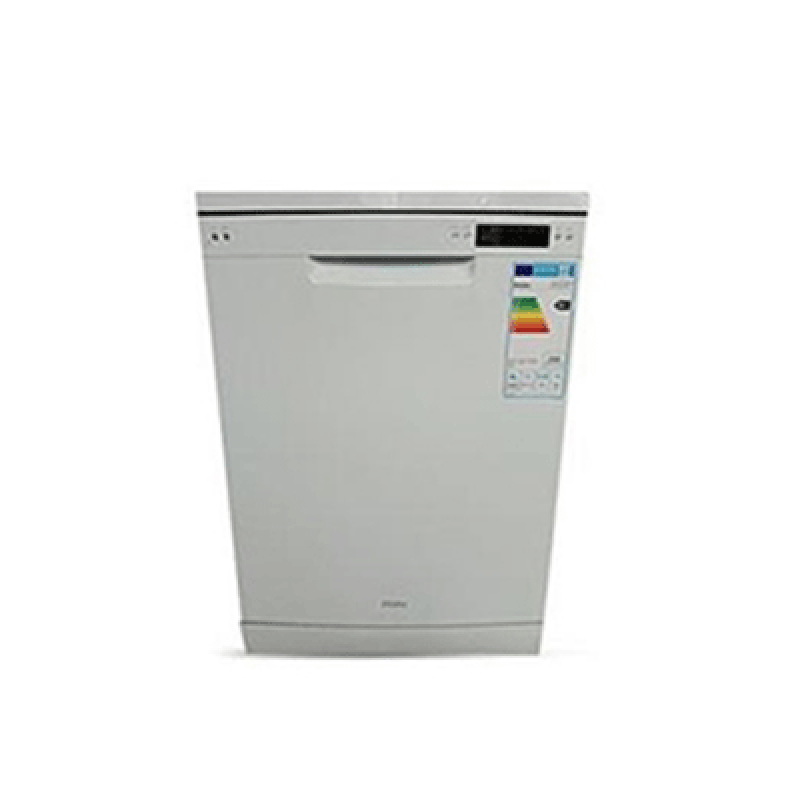 Haier 8 Programmes Free Standing Dishwasher DW14-KFFWW  view 1