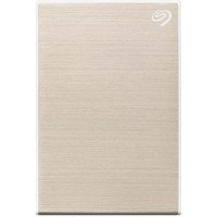 Seagate 4TB Backup Plus Portable Hard Drive (Gold) - STHP4000404 