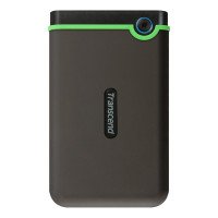 Transcend StoreJet 25M3 2TB USB 3.0 Portable Hard Drive - TS2TSJ25M3S - Iron Gray (Slim) 