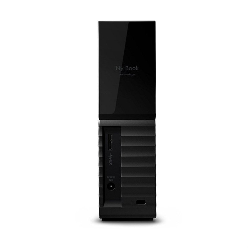 WD My Book 8TB Desktop External Hard Drive WDBBGB0080HBK-EESN view 1