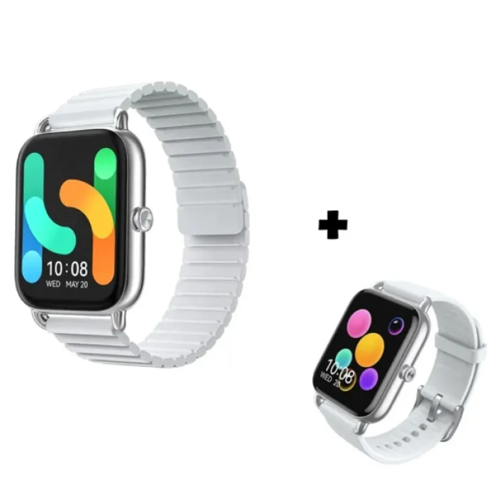 Haylou RS4 Plus Silver Dual Strap