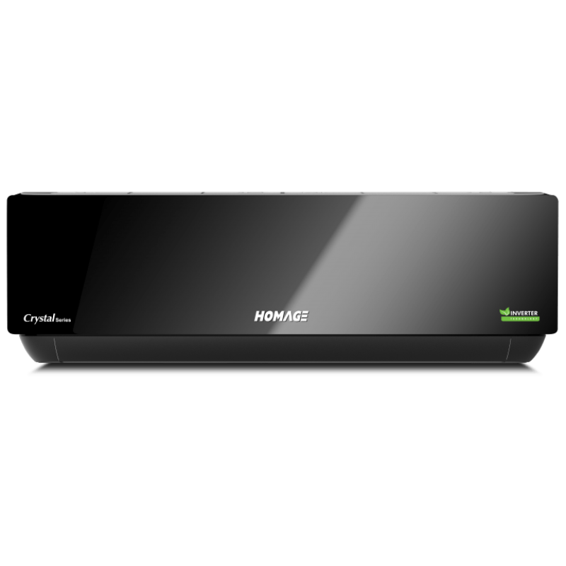 Homage HCS-1803S -1.5 Ton-18000 BTU-Crystal Series DC Inverter-Black