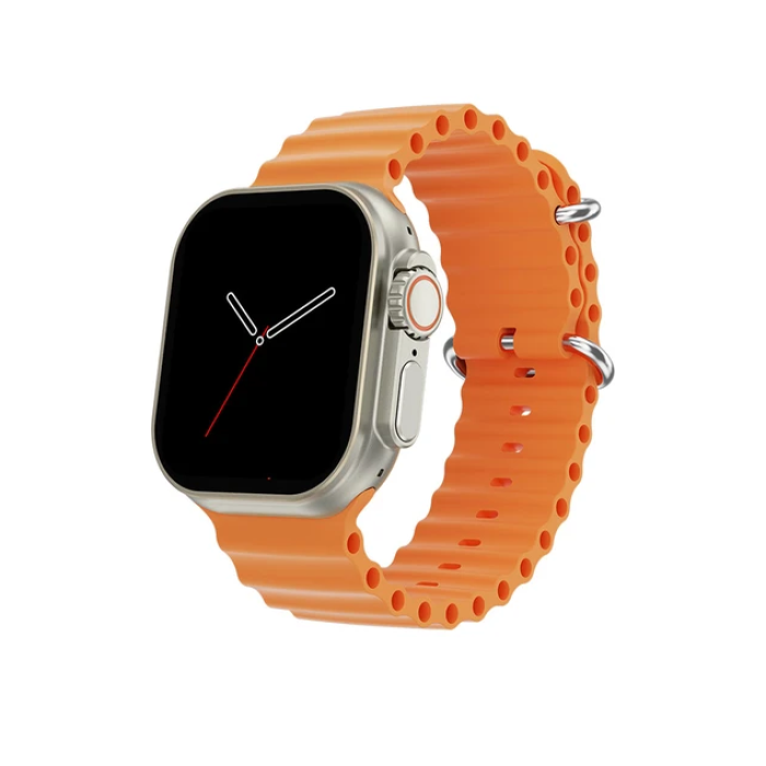 IW8 Ultra Apple Logo Smart Watch Orange IW8 Ultra Apple Logo Smart Watch Orange