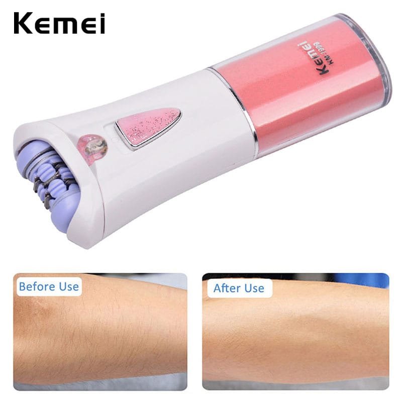Kemei KM-1999 Women Epilator Electric Shaver Razor Hair Trimmer For Female view 1