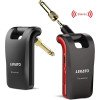 LEKATO 2.4GHz Wireless Guitar System 6 Channels Rechargeable Audio Wireless Transmitter Receiver for Guitar view