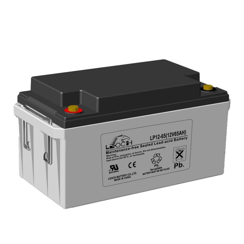 Leoch 12V 65A Dry Battery