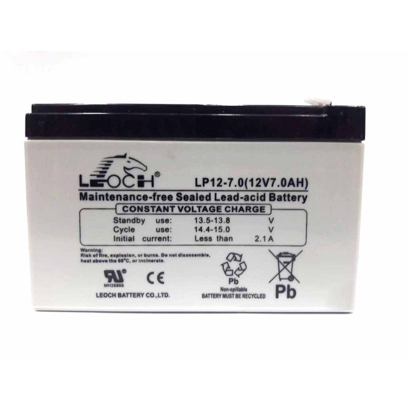 Leoch 12V 7Ah Dry Battery