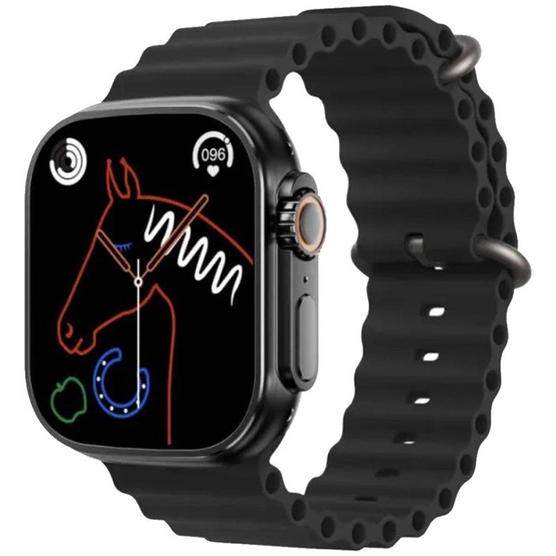 MT8 Ultra Smart Watch Black
