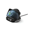 Mycandy Multifunctional Fast Wireless Charger With In Built Alarm Clock and phone Stand And Night Light view