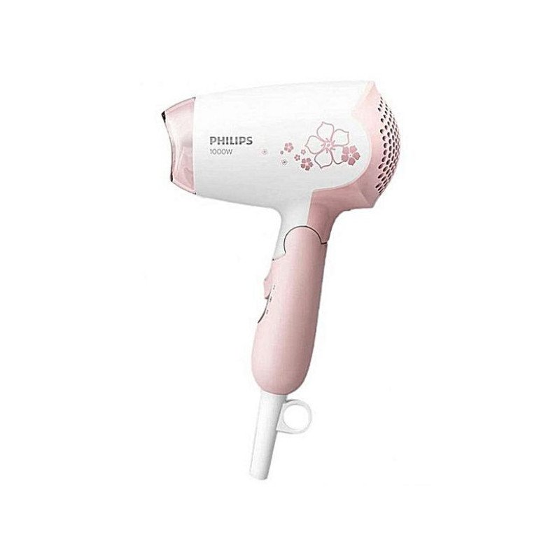 PHILIPS HP8108/00 DryCare Essential Hairdryer 1000-W- White and Pink view 1