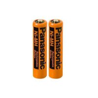 Panasonic AAA Rechargeable Batteries Ni-MH (Pack of 2)