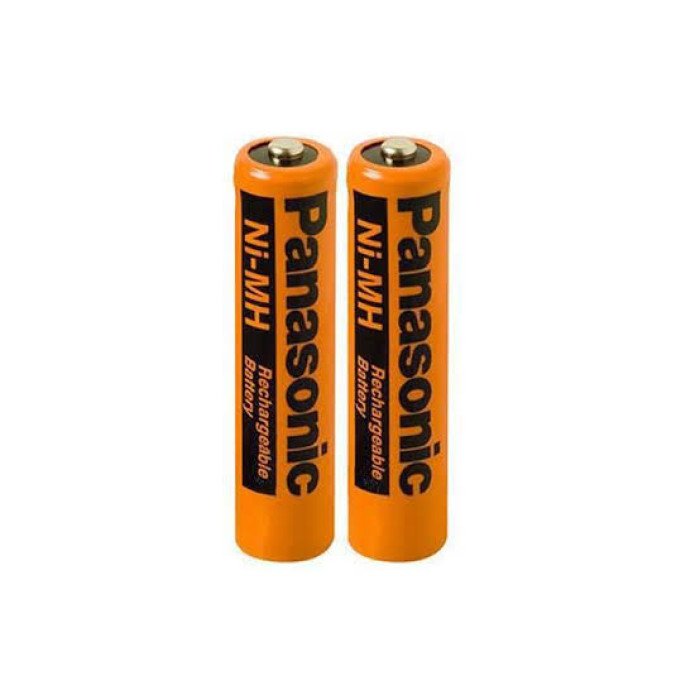 Panasonic AAA Rechargeable Batteries Ni-MH (Pack of 2)