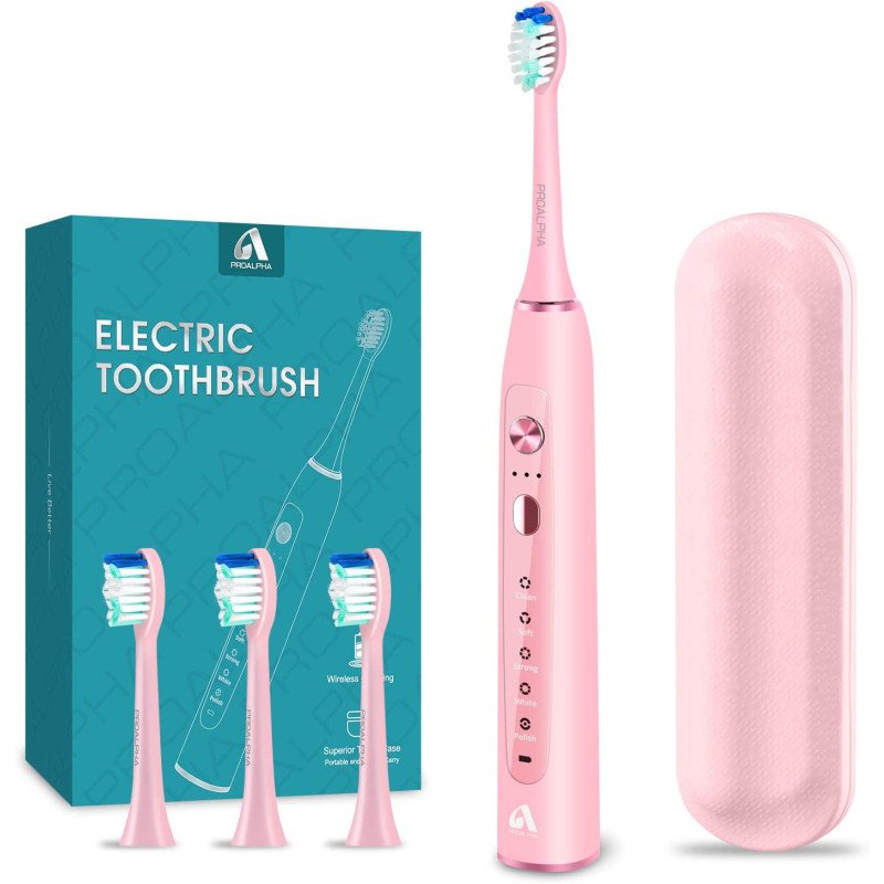 Proalpha Sonic Electric Toothbrushes For Adults view 1