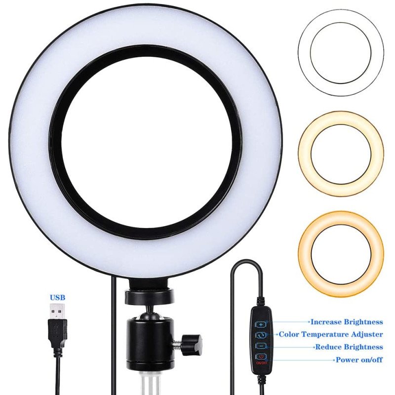 Multicolour Ring Light 26 cm