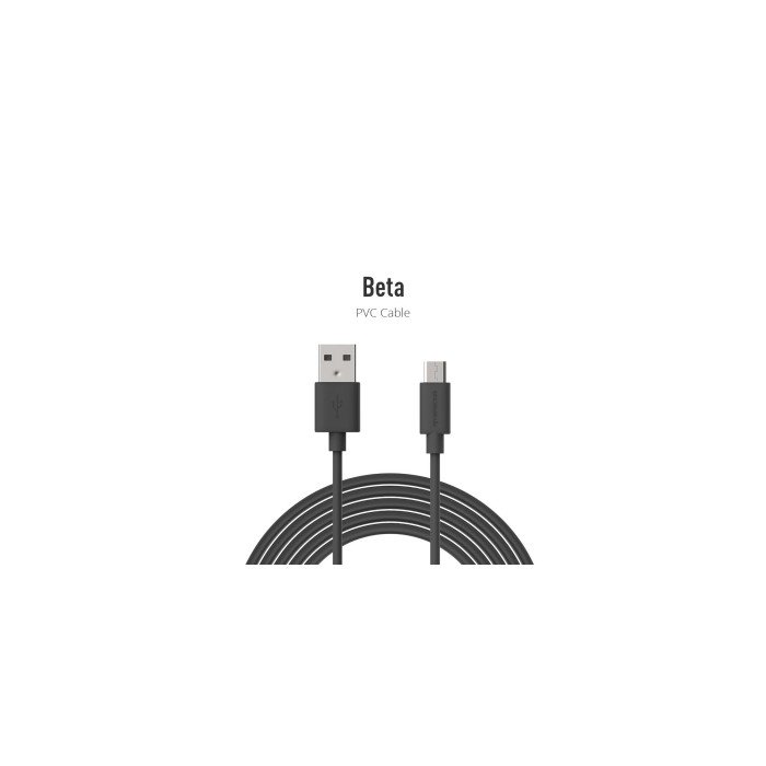 Riversong Beta Micro USB 2.4A, 1 Meter Charging Cable | Black | Riversong Beta Micro USB 2.4A, 1 Meter Charging Cable | Black |