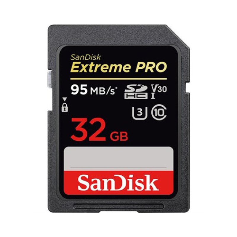 SanDisk 32GB Extreme PRO SDHC UHS-I Memory Card