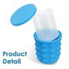 Silicone Bucket Ice Cube Maker view