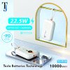 TJ-P10 - 10000 mAh Fast Charging Power Bank - Black view