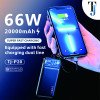 TJ-P20 - 20000 mAh Fast Charging Power Bank - Black view