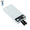 TJ-P20 - 20000 mAh Fast Charging Power Bank - White view