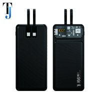 TJ-P20 - 20000 mAh Fast Charging Power Bank - Black