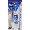 Trusty Cane - Sturdy Folding Walking Triple Head With Built in Lights - Fordable Walking Stick view