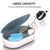 UV Cell Phone Sanitizer and Wireless Charger Multi-Function Disinfection Box, 3-in-1 Phone Sterilizer view