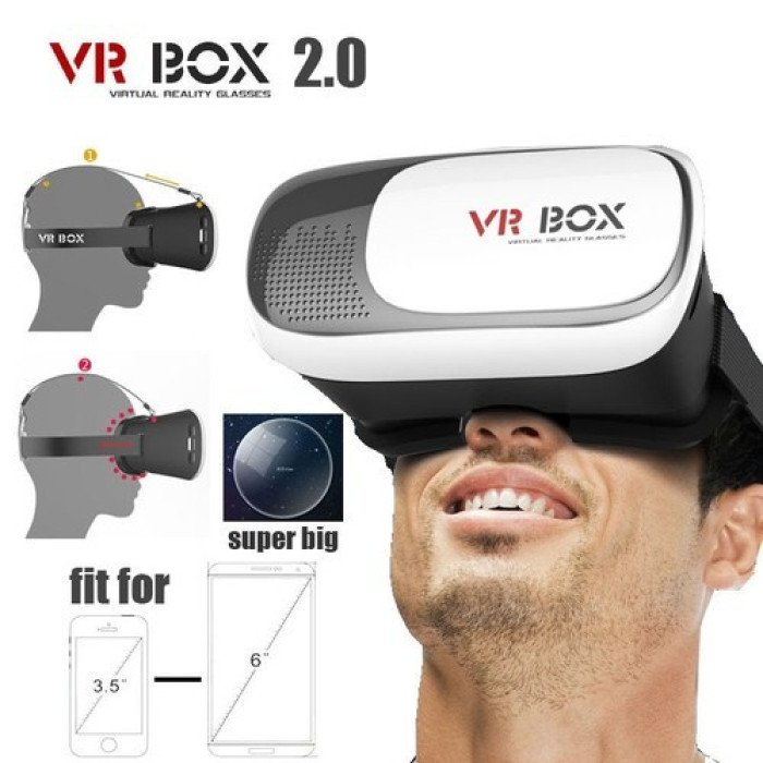 VR Box 2.0 Virtual Reality 3D Glass 