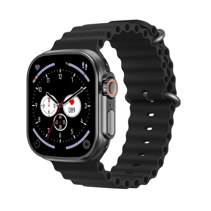 WS68 Ultra Smart Watch Black