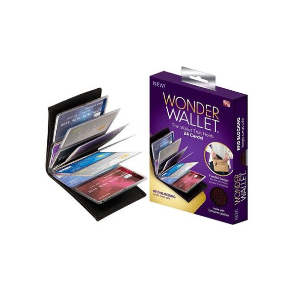 Wonder Wallet 24 Cards Capacity