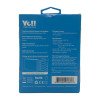 Yell 6 port USB Charging HUB 55W | Blue view