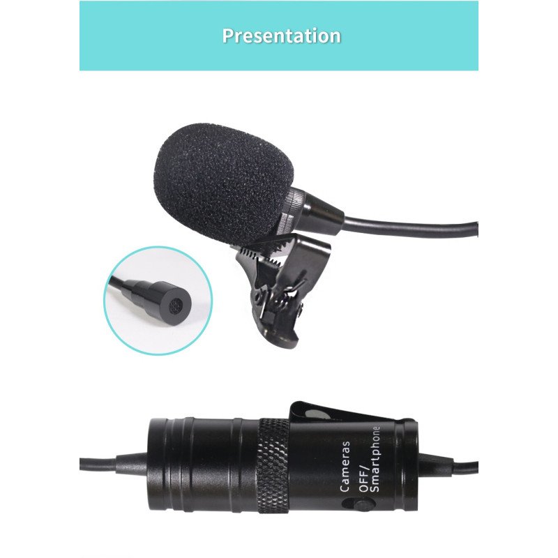 YOGA EM-M1 Omnidirectional Lavalier Microphone view 1